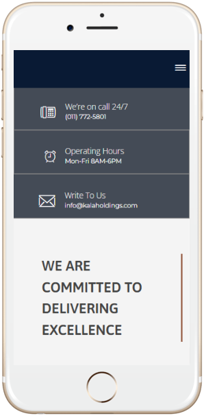 Mobile-first layouts